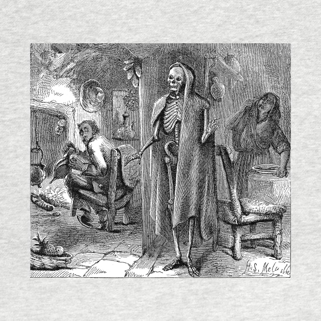Death and the compadre - Harden S. Melville by themasters
